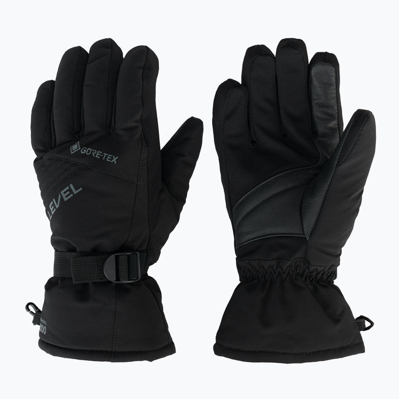 Men's Level Freelander Ski Gloves Gore-Tex black