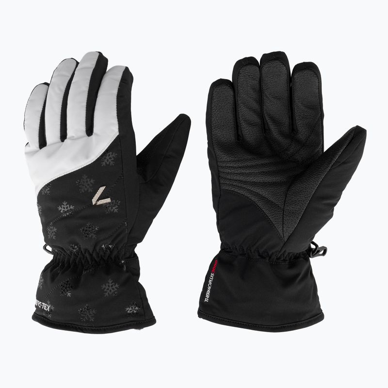 Women's ski gloves Level Astra Gore-Tex pk white
