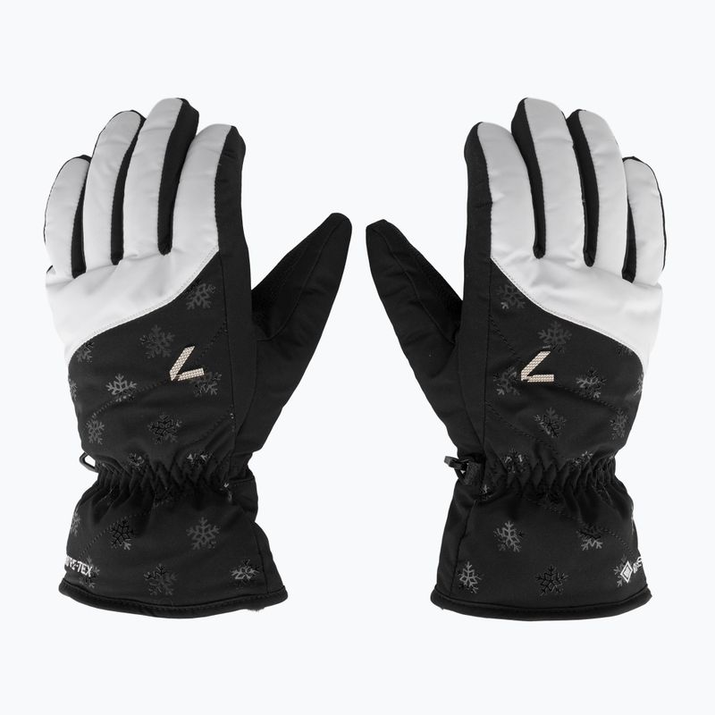 Women's ski gloves Level Astra Gore-Tex pk white 2