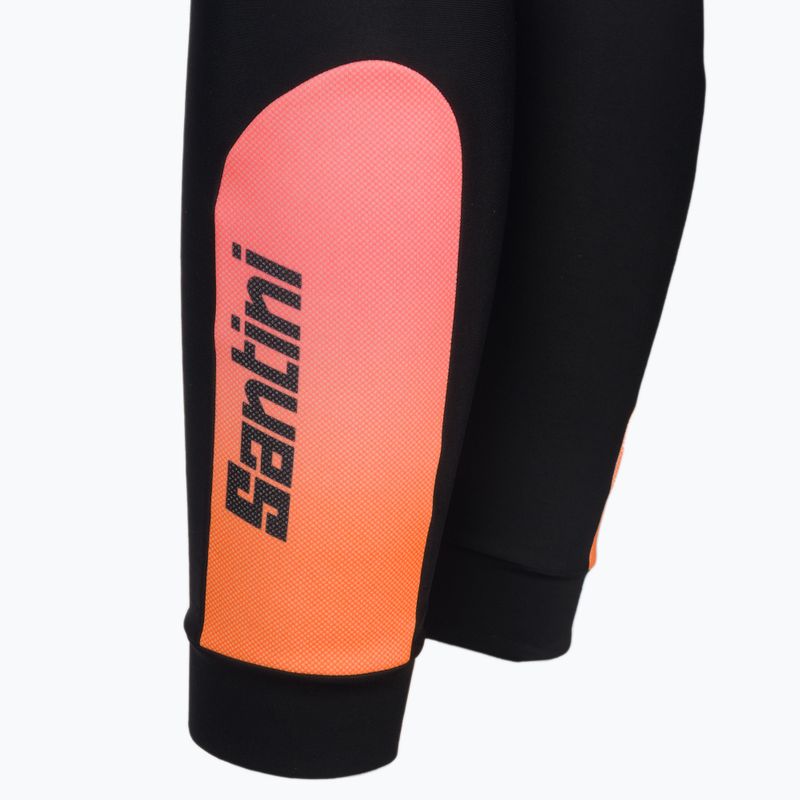 Santini Command Super Warm men's cycling trousers black 2W1180NATCOMM 3