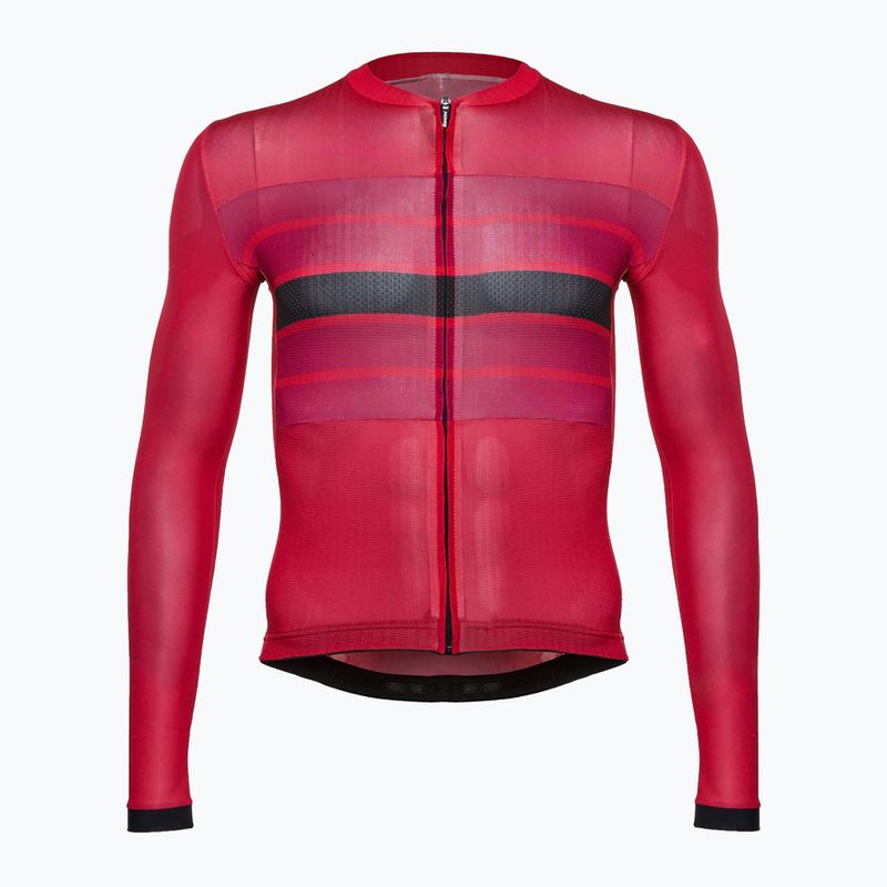 Santini Ecosleek Bengal men's cycling sweatshirt red 2S215075ESLKBENGRSS