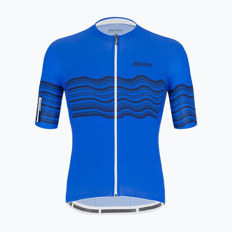 Santini Tono Profilo men's cycling jersey blue 2S94075TONOPROFRYS