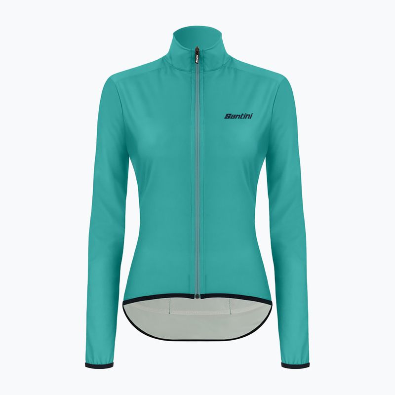 Women's cycling jacket Santini Nebula Puro blue 2W332L75NEBULPUROACS