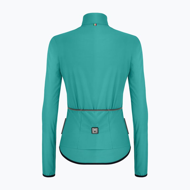 Women's cycling jacket Santini Nebula Puro blue 2W332L75NEBULPUROACS 2