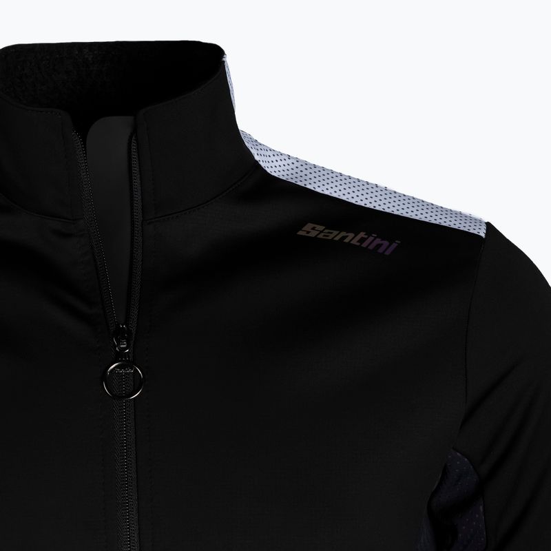 Men's Santini Vega Extreme cycling jacket black 2W50775VEGAXNE 4