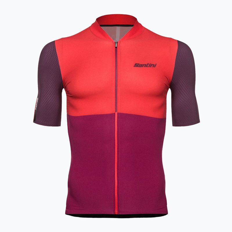 Santini Redux Istinto men's cycling jersey red 2S94475REDUXISTIRSS