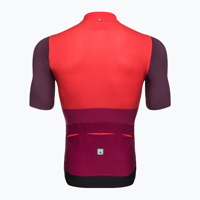 Santini Redux Istinto men's cycling jersey red 2S94475REDUXISTIRSS 2