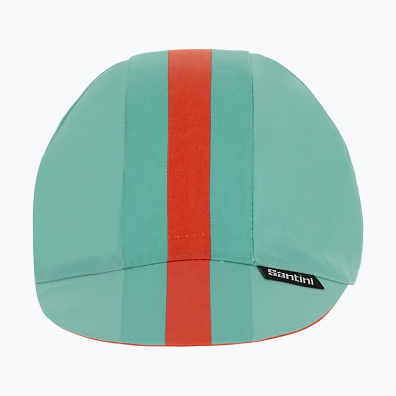Santini Bengal green under-helmet cycling cap 2S460COTBENGACUNI 8