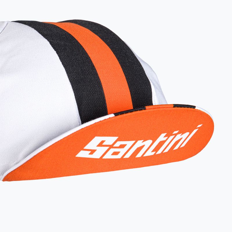 Santini Bengal white under-helmet cycling cap 2S460COTBENGBIUNI 6