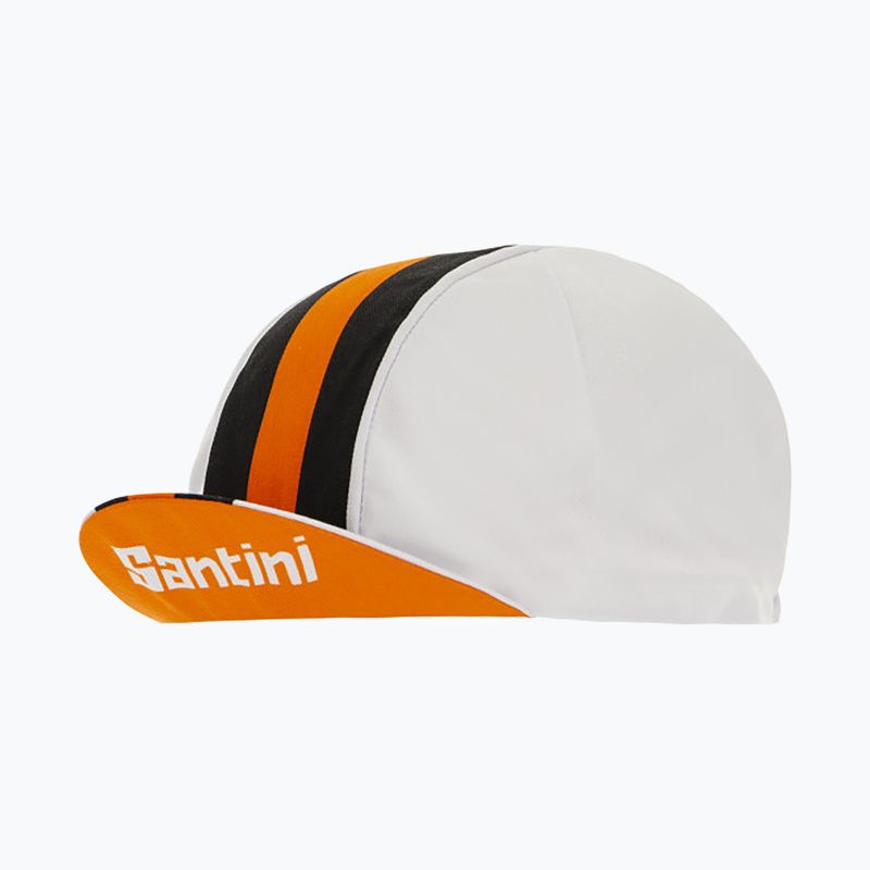 Santini Bengal white under-helmet cycling cap 2S460COTBENGBIUNI 9