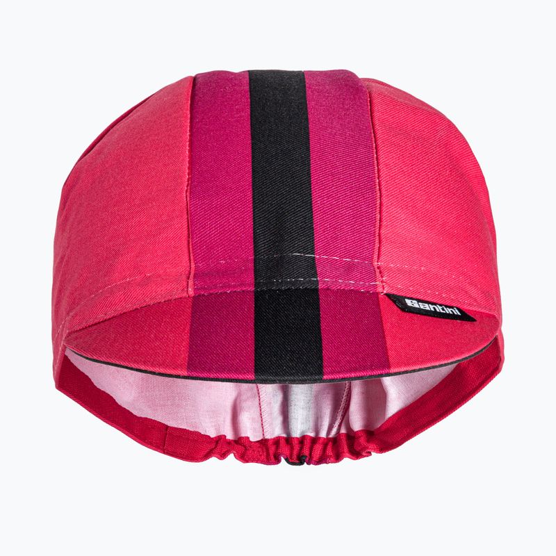 Santini Bengal red under-helmet cycling cap 2S460COTBENGRSUNI 2