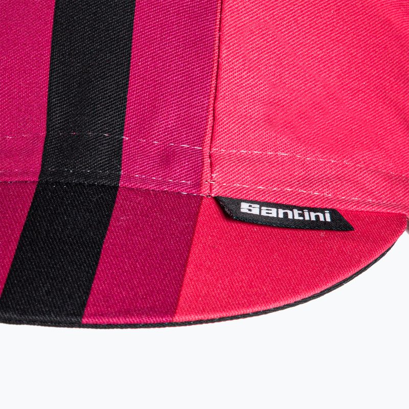 Santini Bengal red under-helmet cycling cap 2S460COTBENGRSUNI 7