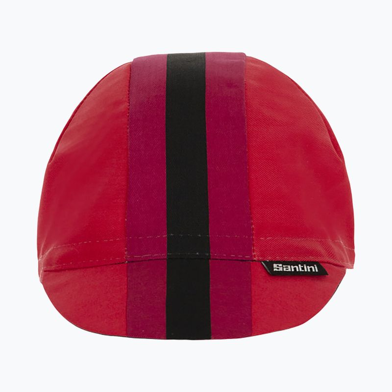 Santini Bengal red under-helmet cycling cap 2S460COTBENGRSUNI 8