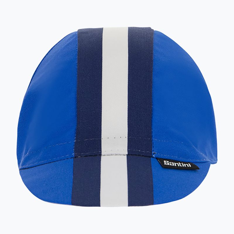 Santini Bengal blue under-helmet cycling cap 2S460COTBENGRYUNI 9