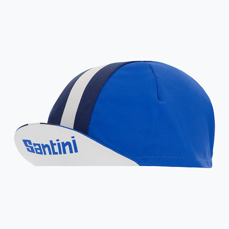 Santini Bengal blue under-helmet cycling cap 2S460COTBENGRYUNI 10