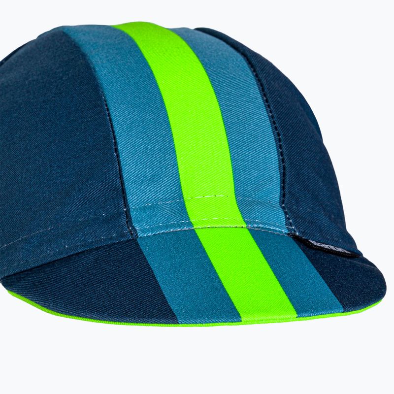 Santini Bengal green under-helmet cycling cap 2S460COTBENGVFUNI 5