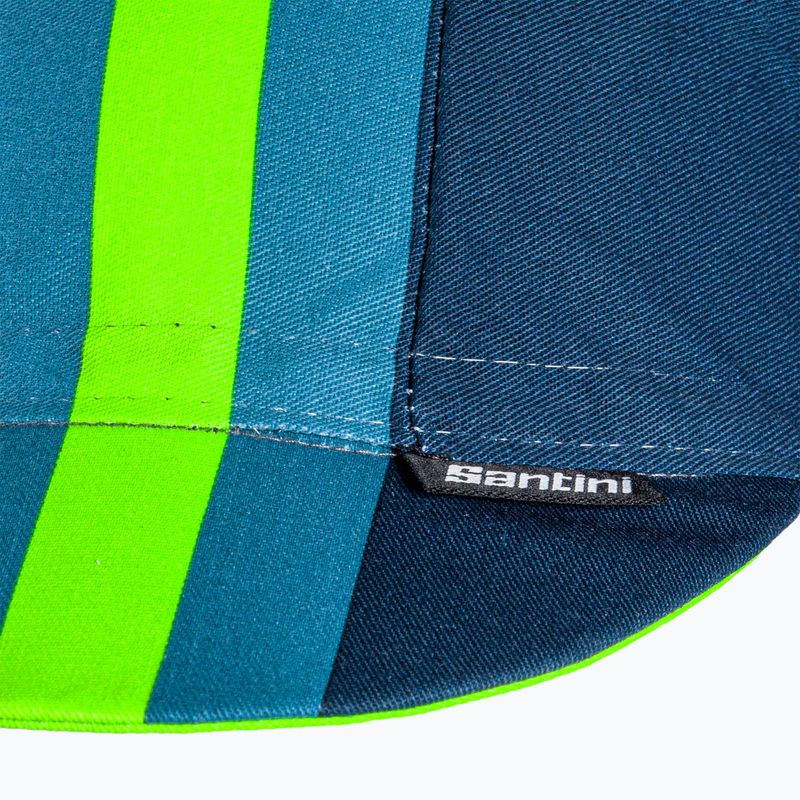 Santini Bengal green under-helmet cycling cap 2S460COTBENGVFUNI 7