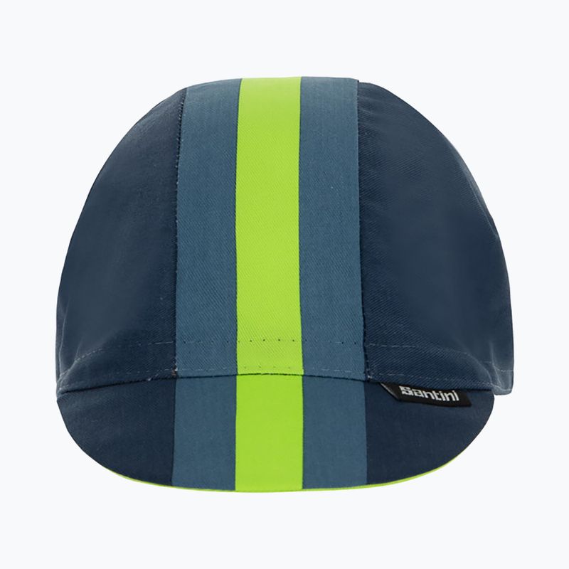 Santini Bengal green under-helmet cycling cap 2S460COTBENGVFUNI 8