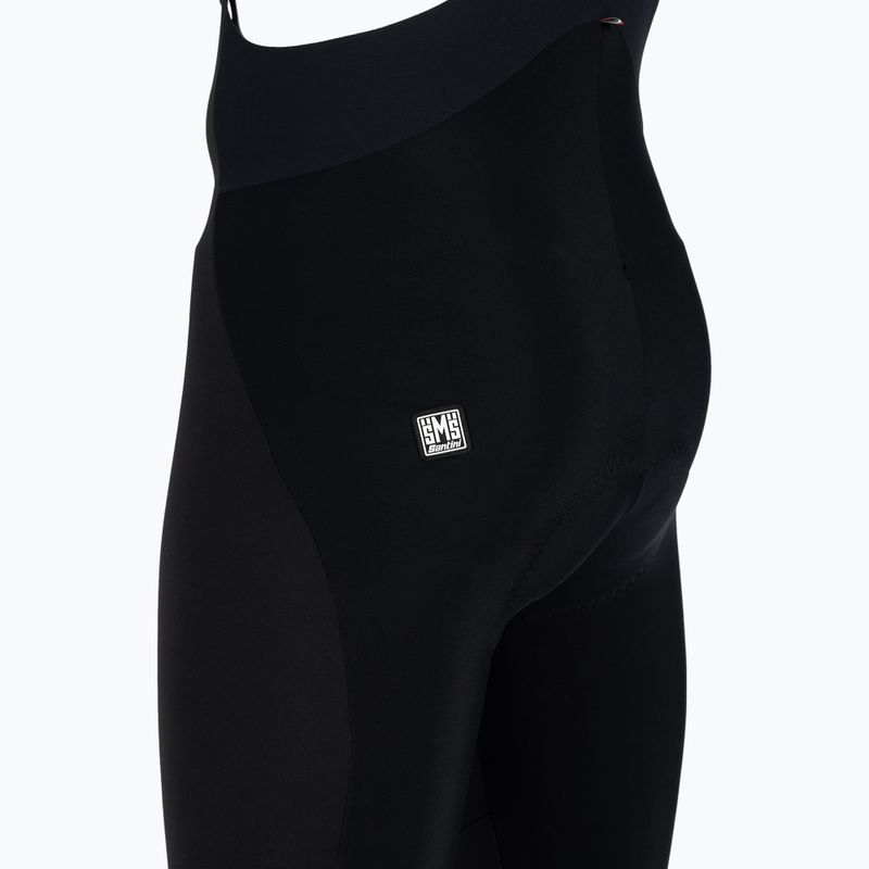 Men's Santini Guarn Nimbus Bib Tights black 3W1190GITGUARDNIMB cycling trousers 5
