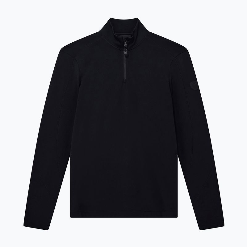 Men's ski sweatshirt EA7 Emporio Armani Pure Powerstretch T-Top Half Zip black 6