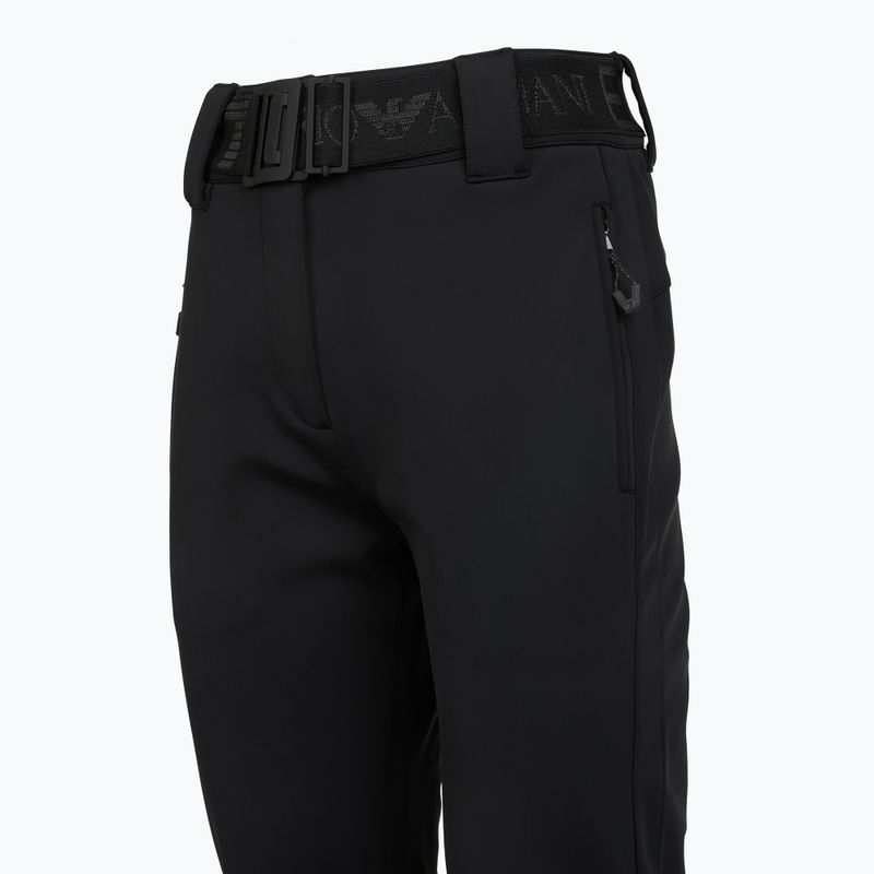 Women's ski trousers EA7 Emporio Armani Pure Softshell Waisted black 3