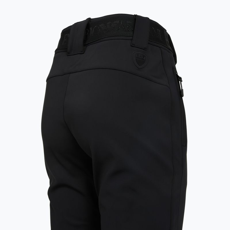 Women's ski trousers EA7 Emporio Armani Pure Softshell Waisted black 4