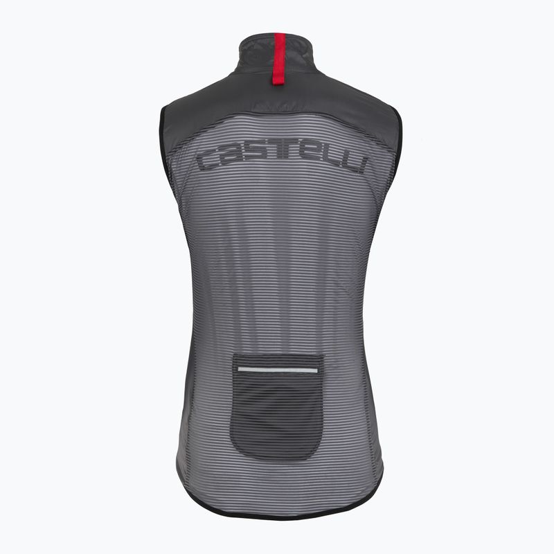 Women's cycling vest Castelli Aria W dark gray 2