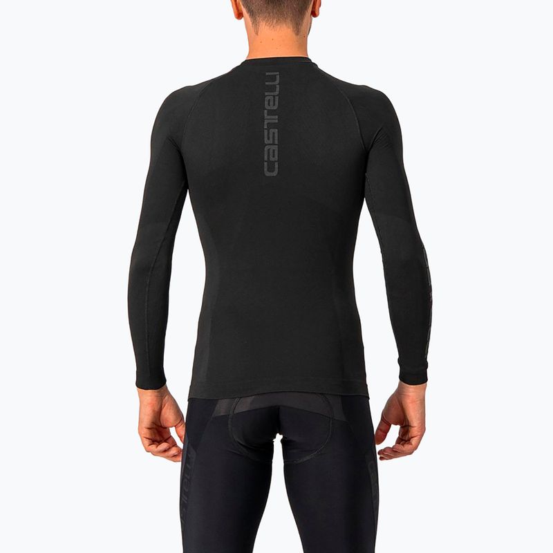 Men's cycling longsleeve Castelli Core Seamless Base Layer black 2
