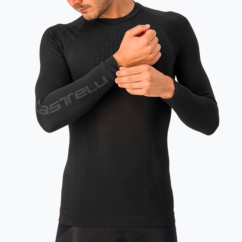 Men's cycling longsleeve Castelli Core Seamless Base Layer black 3