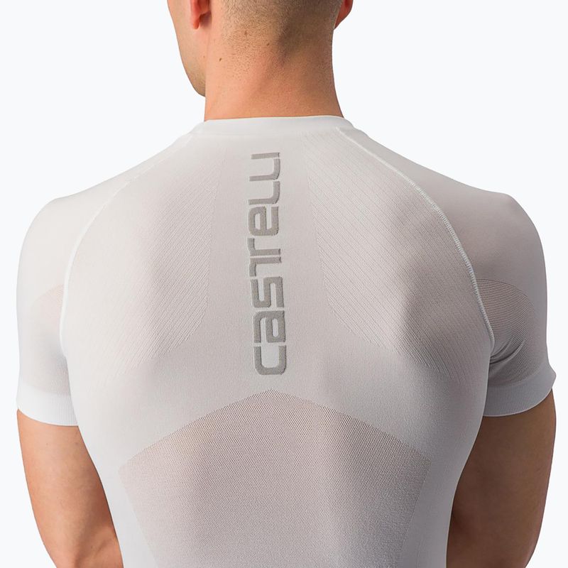Cycling jersey Castelli Core Seamless Base Layer white 4