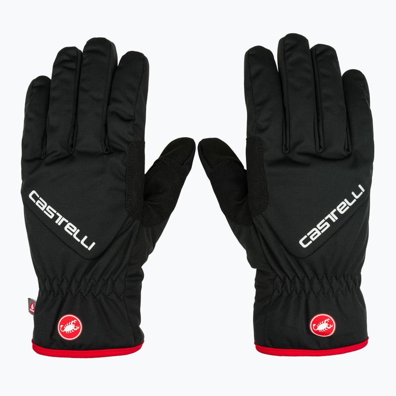 Men's cycling gloves Castelli Entrata Thermal black 2