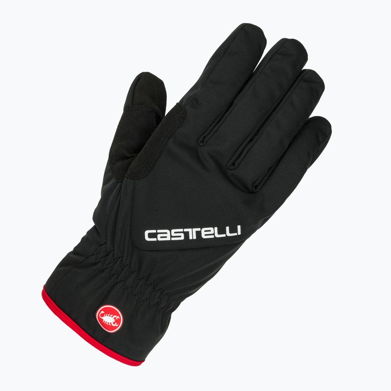 Men's cycling gloves Castelli Entrata Thermal black 5