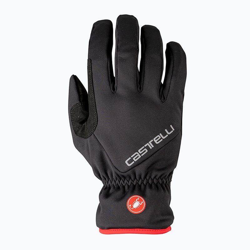 Men's cycling gloves Castelli Entrata Thermal black 2