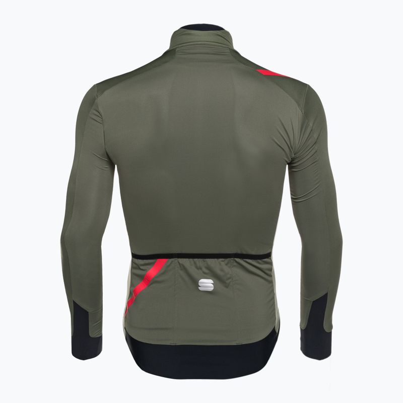Men's Sportful Fiandre Light No Rain beetle cycling jacket 1120021.305 2