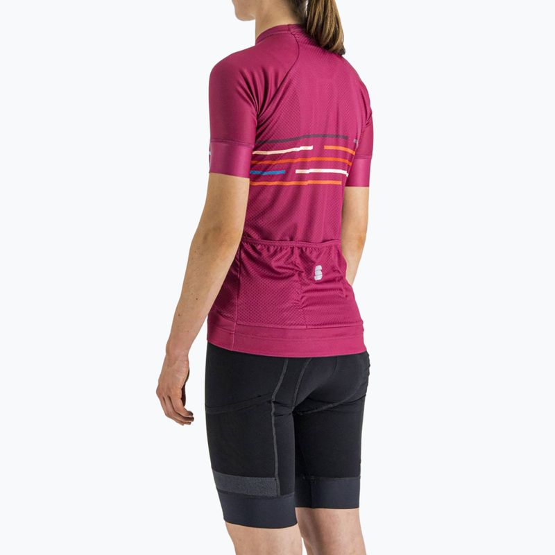 Sportful Vélodrome women's cycling jersey pink 1121032.543 4