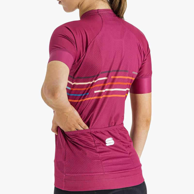 Sportful Vélodrome women's cycling jersey pink 1121032.543 6