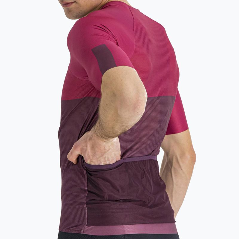 Men's Sportful Light Pro cycling jersey purple 1122004.569 4
