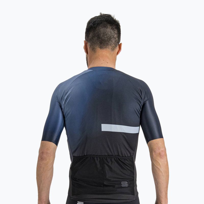 Men's Sportful Bomber cycling jersey navy blue 1122029.002 2