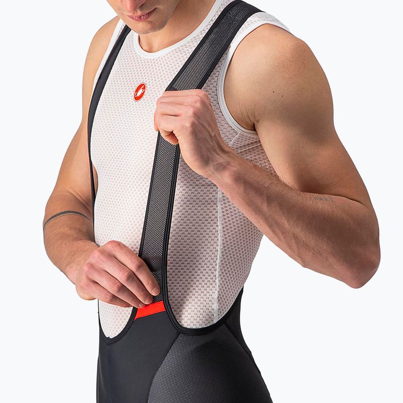 Men's Castelli Competizione Kit black/silver gray cycling shorts 3