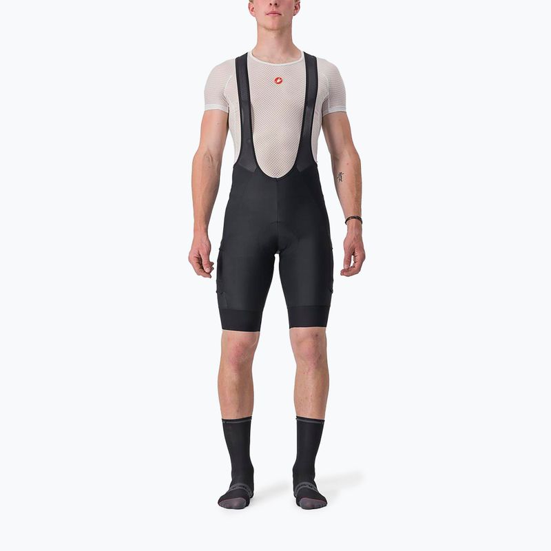 Men's Castelli Unlimited Cargo bicycle shorts black
