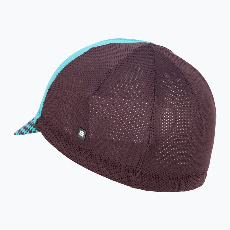 Sportful Checkmate Cycling helmet cap blue-brown 1123038.623 3