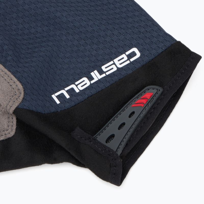 Men's cycling gloves Castelli Entrata V belgian blue 6