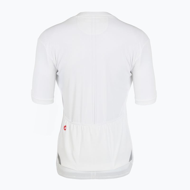 Women's cycling jersey Castelli Anima 4 ivory 2