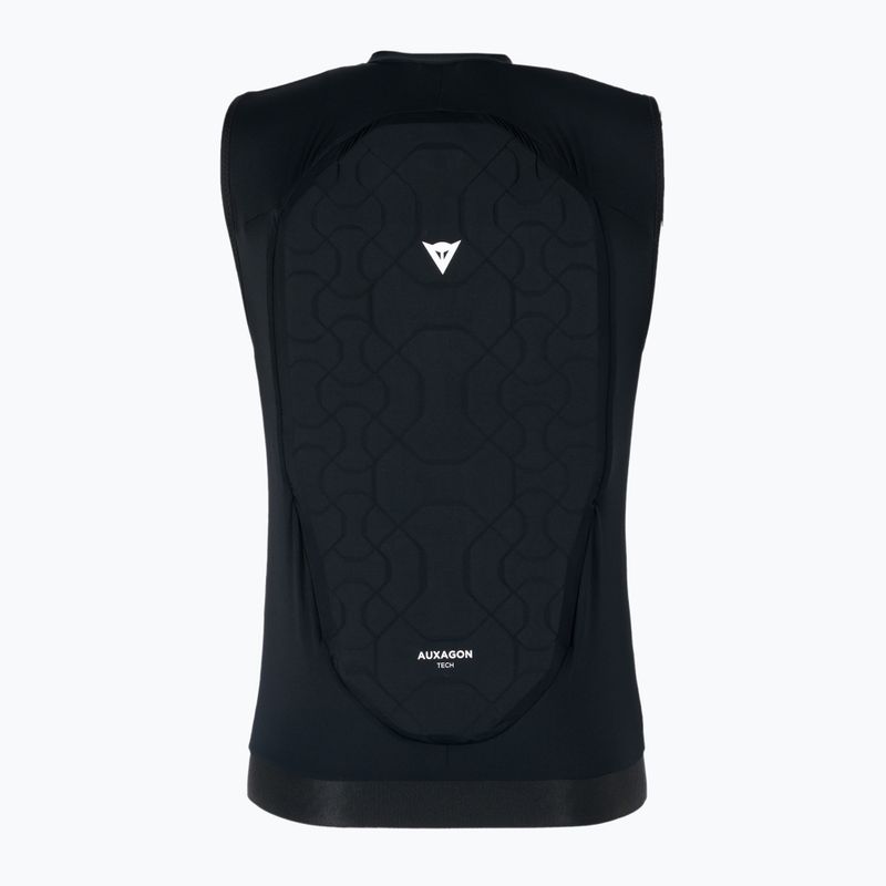 Men's protective waistcoat Dainese Auxagon Waistcoat stretch limo/stretch limo 2