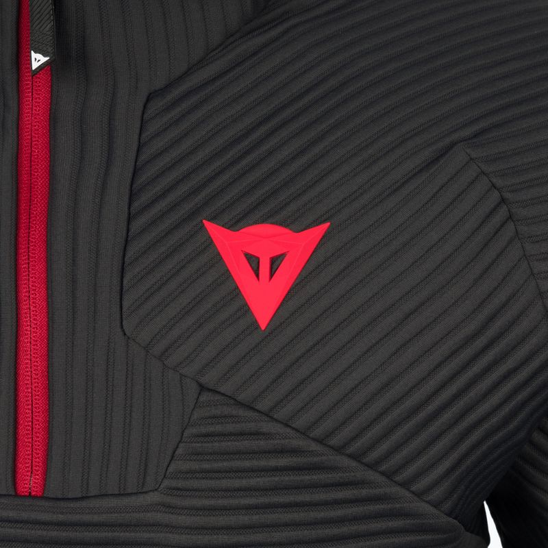 Men's ski sweatshirt Dainese Hp Mid black n'pink 3