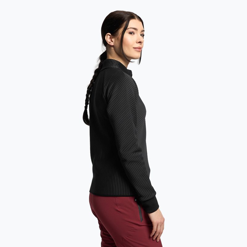 Women's ski sweatshirt Dainese Hp Mid black n'pink 3