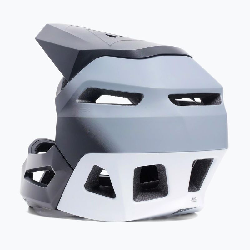 Dainese Scarabeo Linea 01 Jr nardo gray/white/black children's bike helmet 5