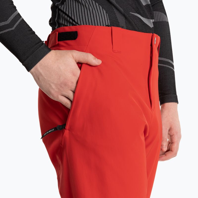 Men's Dainese Dermizax Ev high/risk/red ski trousers 3