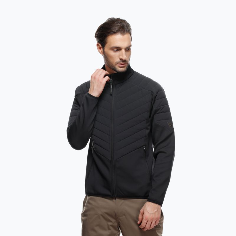 Men's ski sweatshirt Dainese Mevo Full Zip Mid stretch limo