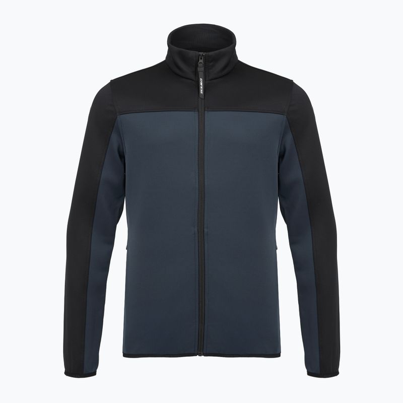 Men's ski sweatshirt Dainese Espera Full Zip Mid nightblue